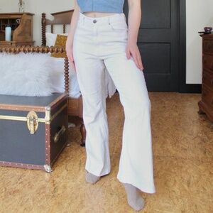 Lee White Flare Jeans
